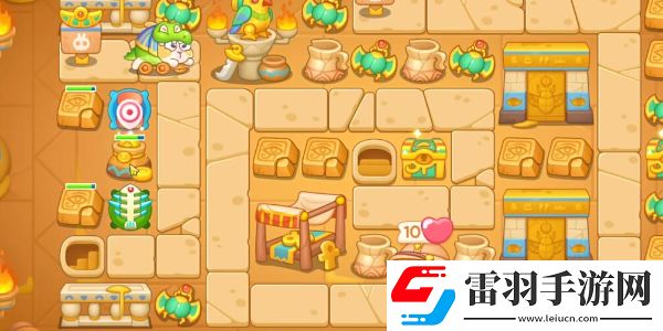 保衛(wèi)蘿卜4法老歸來第33關(guān)攻略