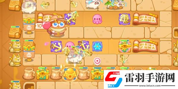 保衛(wèi)蘿卜4法老歸來第54關(guān)攻略