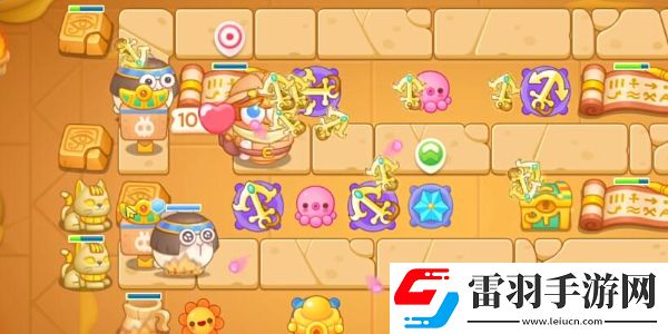 保衛(wèi)蘿卜4法老歸來第54關(guān)攻略