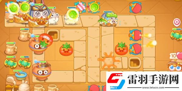 保衛(wèi)蘿卜4法老歸來第55關(guān)攻略