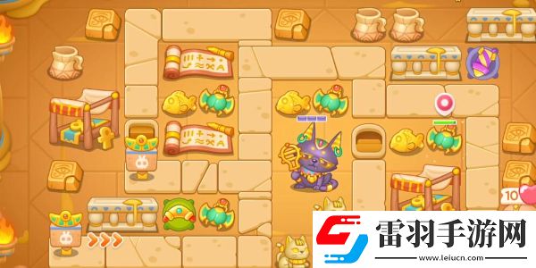 保衛(wèi)蘿卜4法老歸來第56關(guān)攻略