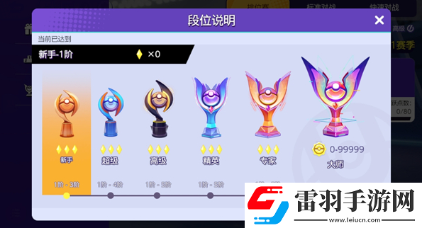 寶可夢大集結(jié)排位怎么玩