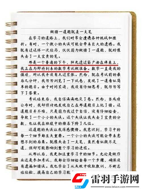 做錯(cuò)一道題就插一支筆的懲罰方式