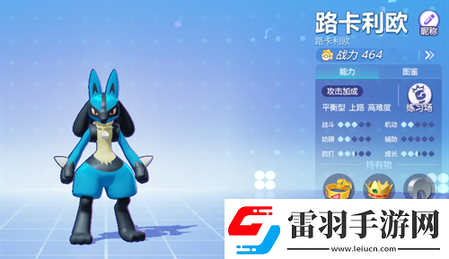 寶可夢大集結(jié)路卡利歐持有物選什么