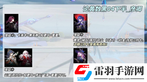 崩壞星穹鐵道虛構(gòu)敘事論黃數(shù)黑配隊