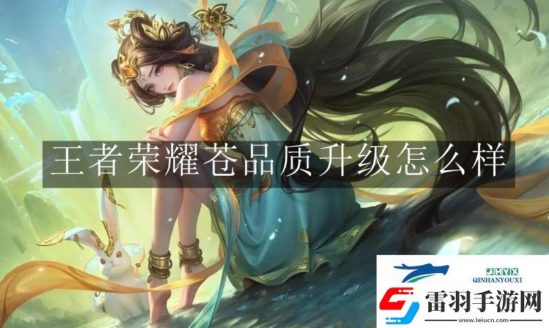 王者榮耀蒼品質(zhì)升級怎么樣