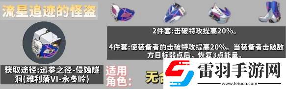 崩壞星穹鐵道角色遺器佩戴方案