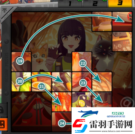 絕區(qū)零贈(zèng)爾麗都第五天拼圖怎么完成