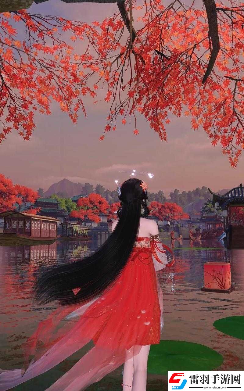 姑墨紅葉絢爛綻放