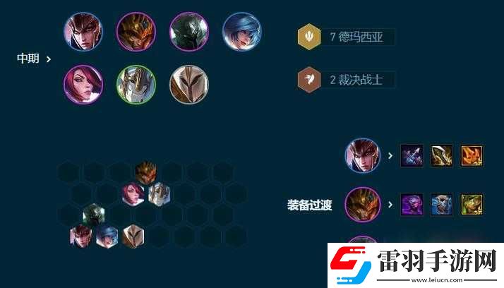 云頂之弈S9.5賽季轉(zhuǎn)職7德瑪陣容構(gòu)建與策略深度全面解析