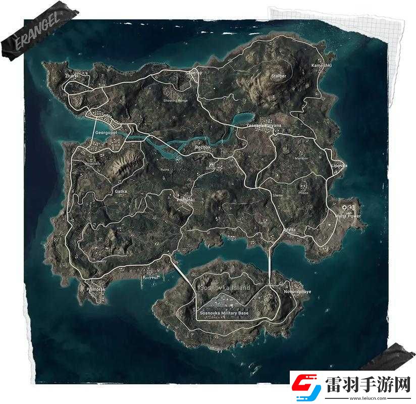 絕地求生4x4新地圖‘薩諾’及其小地圖詳細(xì)名稱全面介紹