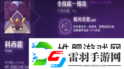 原神科西霍打法是什么原神科西霍打法一覽