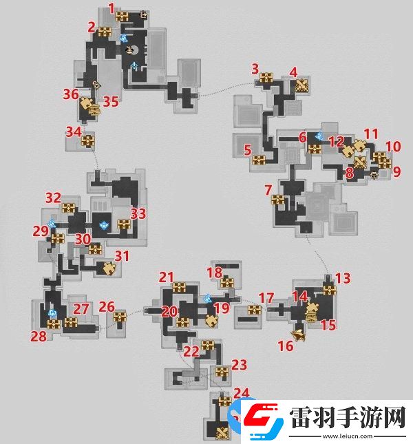 崩壞星穹鐵道2.0版本匹諾康尼全寶箱收集攻略