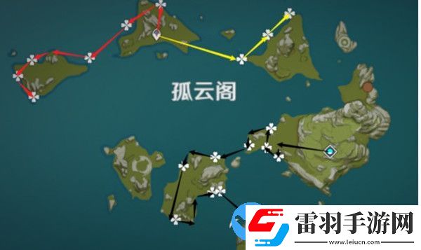 原神2.2版本星螺收集路線(xiàn)分享