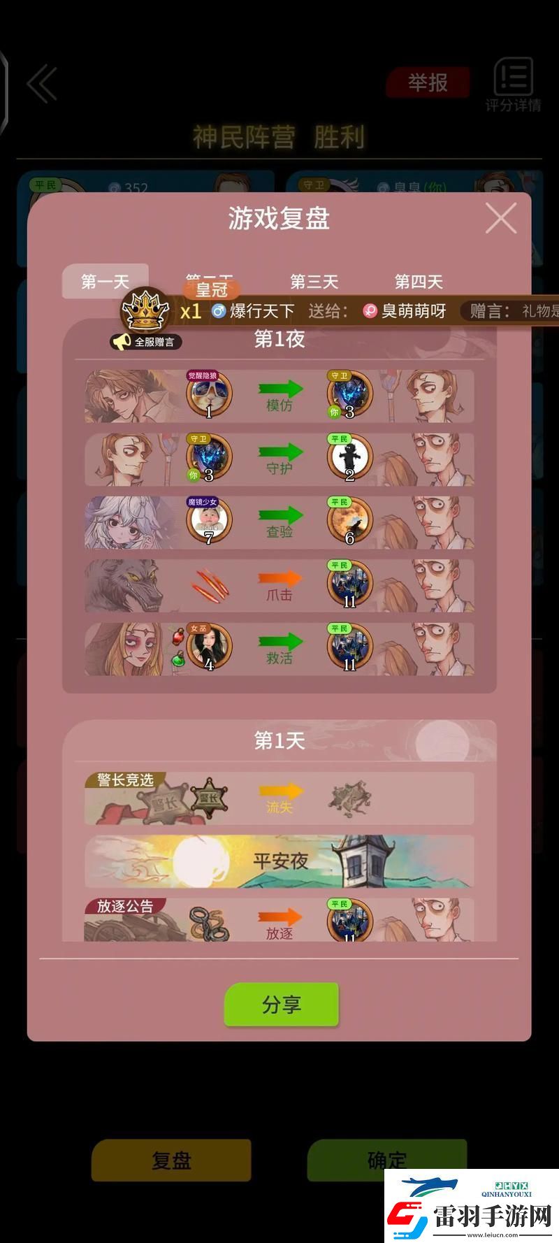 狼人殺平安夜